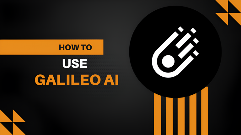 How to use galileo ai