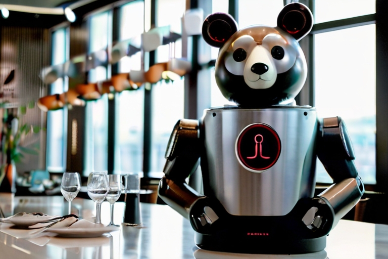 LG Invested $60Million in Startup Bear Robotics Revolutionizing Dining Experiences with Robot Waiters