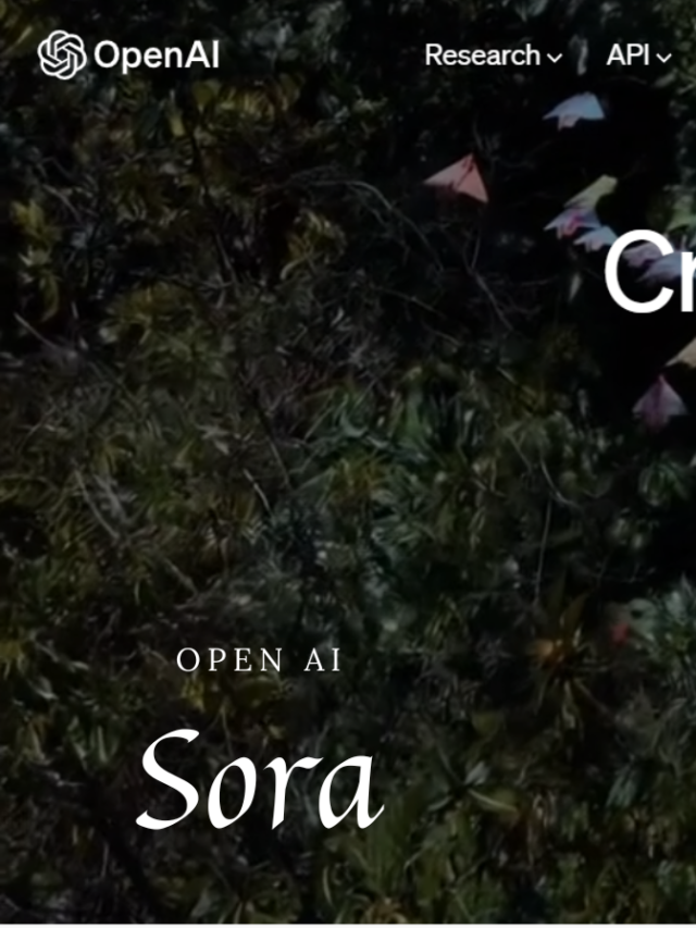Open AI Sora, a text-to-video editor AI model !