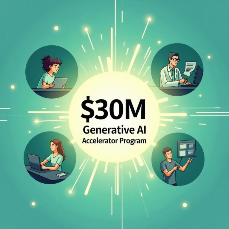 Apply now to Google.org's $30M Generative AI Accelerator Program