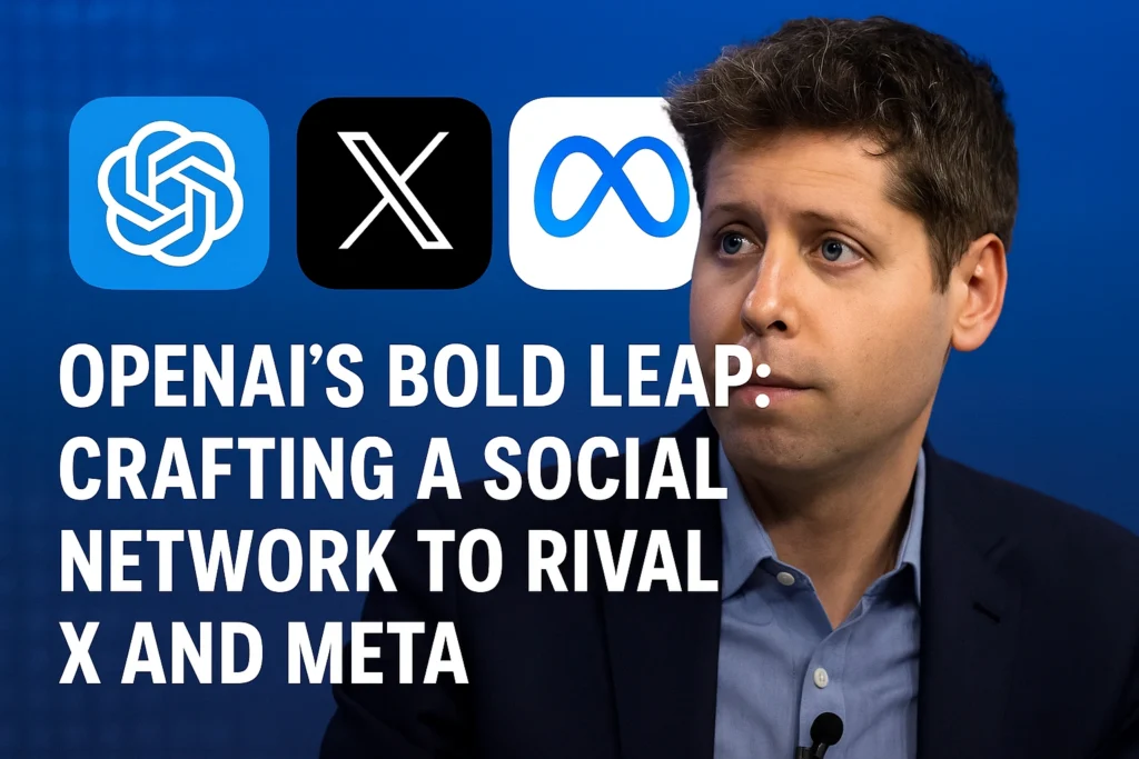 OpenAI Is Reportedly Developing a Social Media Platform to Compete with X and Meta