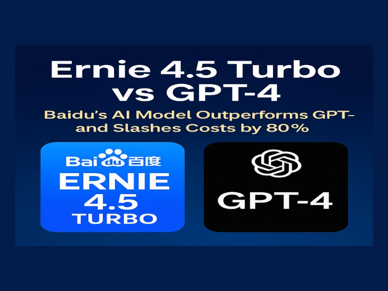 Ernie 4.5 Turbo: Baidu just launched an AI Model Outperforms GPT-4 and Slashes Costs by 80%