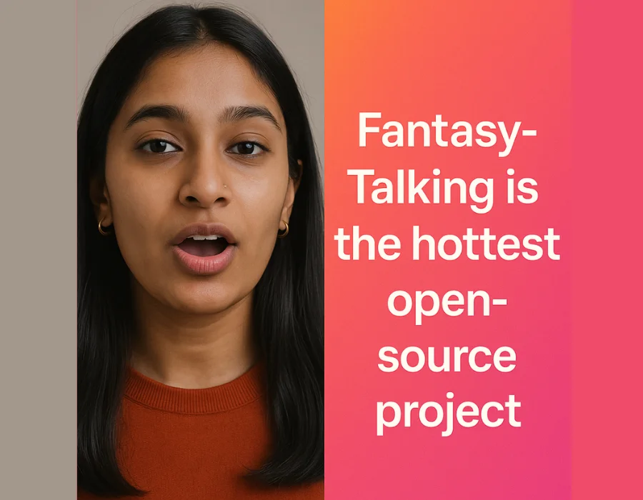 Why Fantasy Talking AI Lip-Sync Tech Makes It the Hottest Open-Source Generative-Video Model
