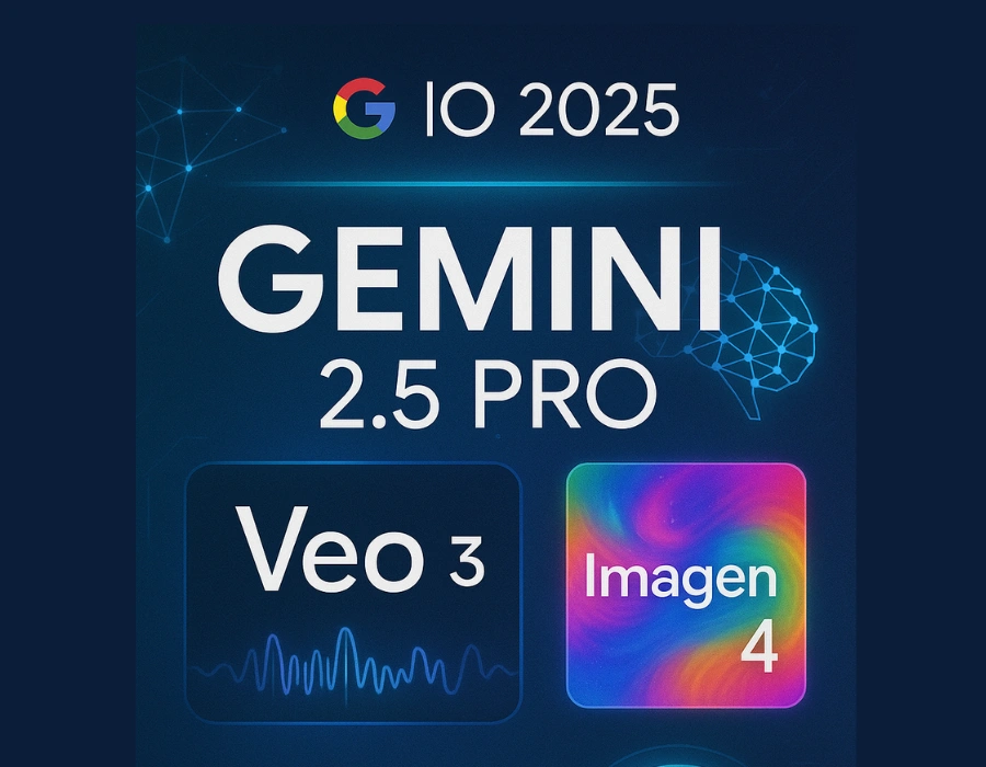 Google IO 2025 Unleashes AI Revolution Gemini 2.5, Veo 3, Imagen 4 and Next-Gen Coding Agents