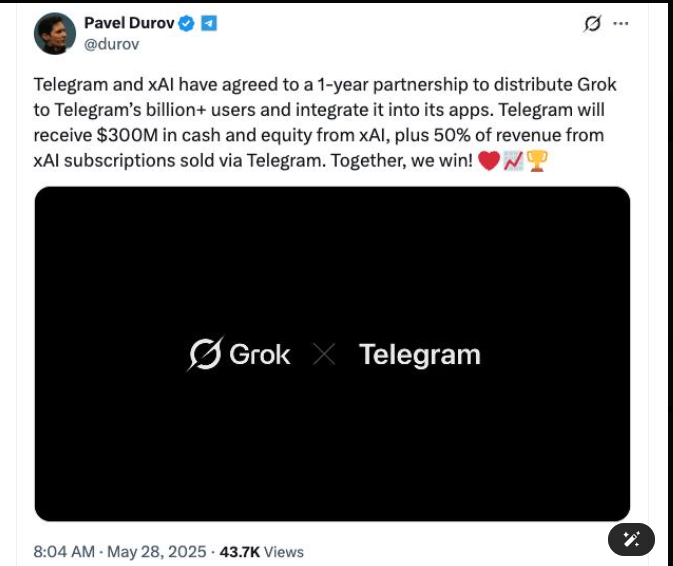 elon musk,telegram,pavel durov,Grok AI Telegram integration,Telegram AI chatbot features elon musk,telegram,pavel durov,Grok AI Telegram integration,Telegram AI chatbot features