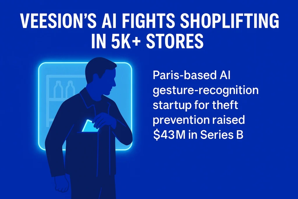 Paris AI Veesion Raises $43M to Fight Theft in 5K+ Stores