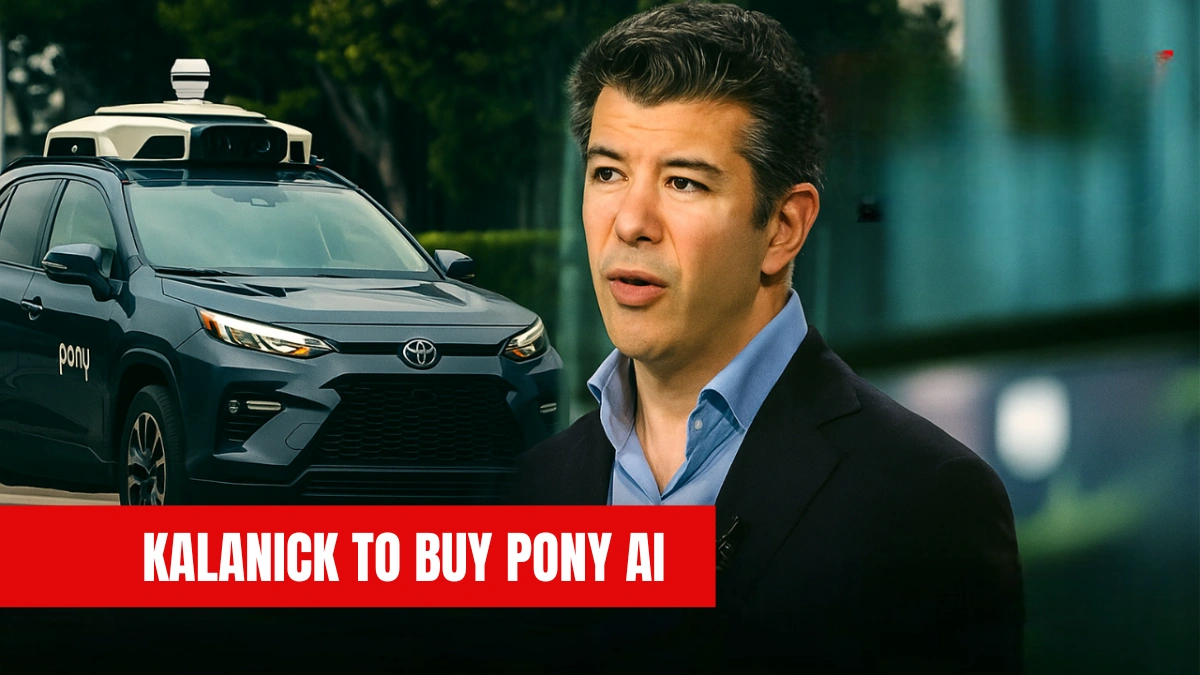 Travis Kalanick, Ex-Uber CEO Eyes Pony AI Deal