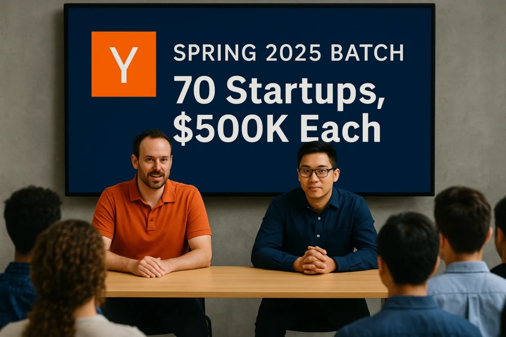 Y Combinator’s Spring 2025 Batch 70 Startups, $500K Each on Agentic AI — A Bold AI Move That’s Turning Heads