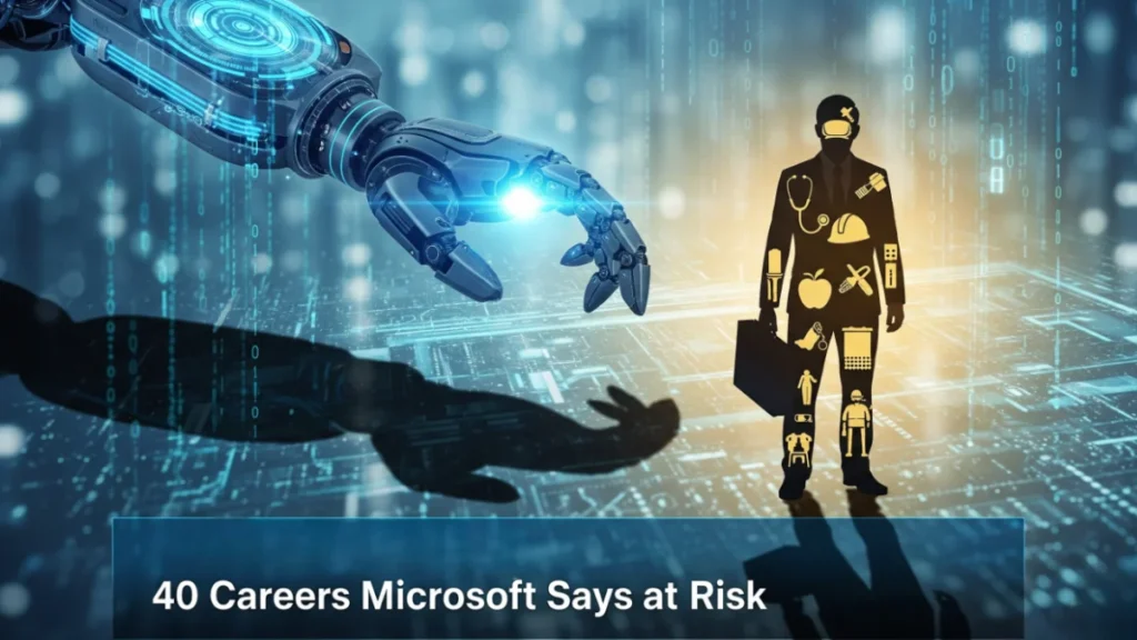 AI’s Job Takeover 40 Careers Microsoft Says Are at Risk