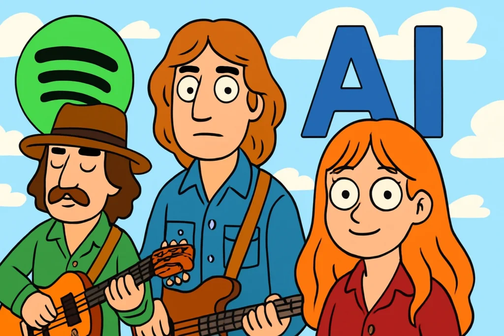 velvet sundown,Velvet Sundown AI hoax,Fake band Spotify,AI band controversy,AI music hoax velvet sundown ai hoax