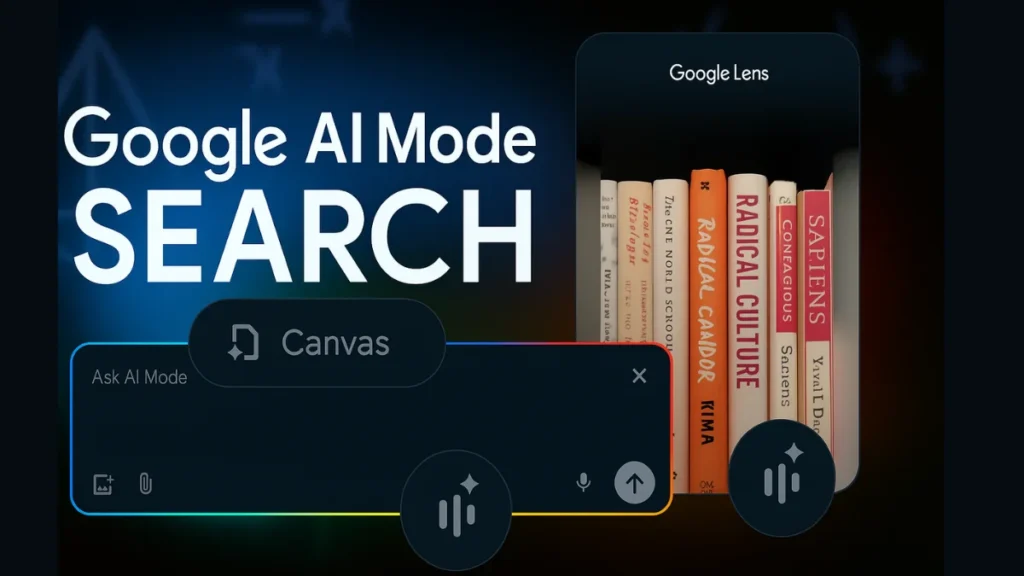 Google AI Search Gets Canvas, Lens AI, and Live Help with real-time data
