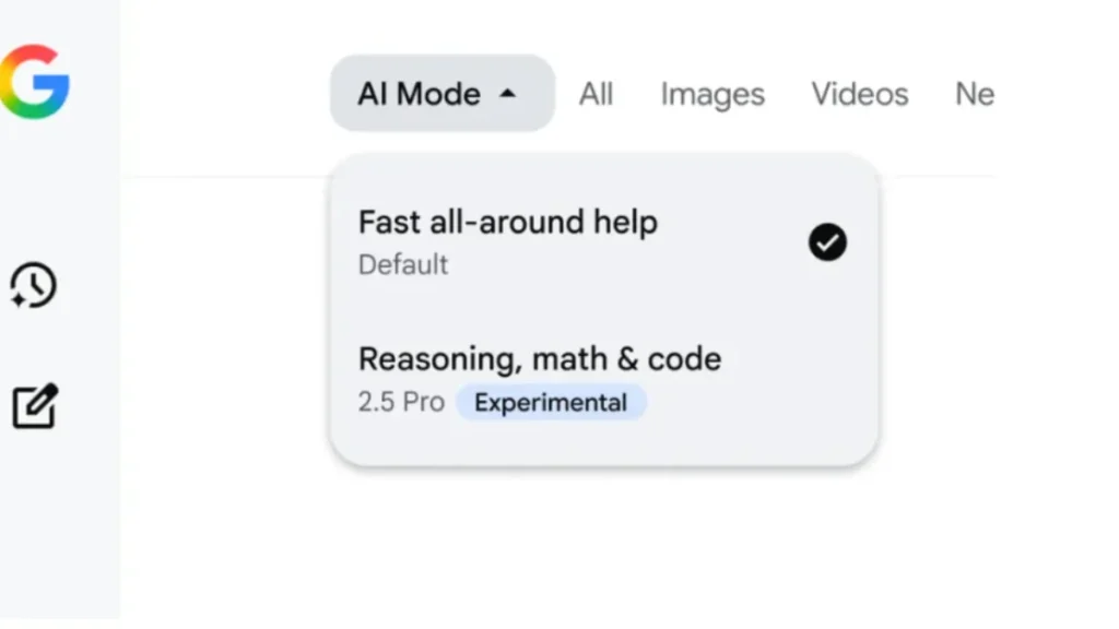 Google’s Gemini 2.5 Pro Lands in AI Mode