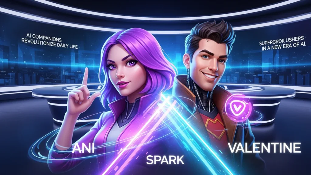 SuperGrok’s ‘Ani’ + ‘Valentine’ Launch
