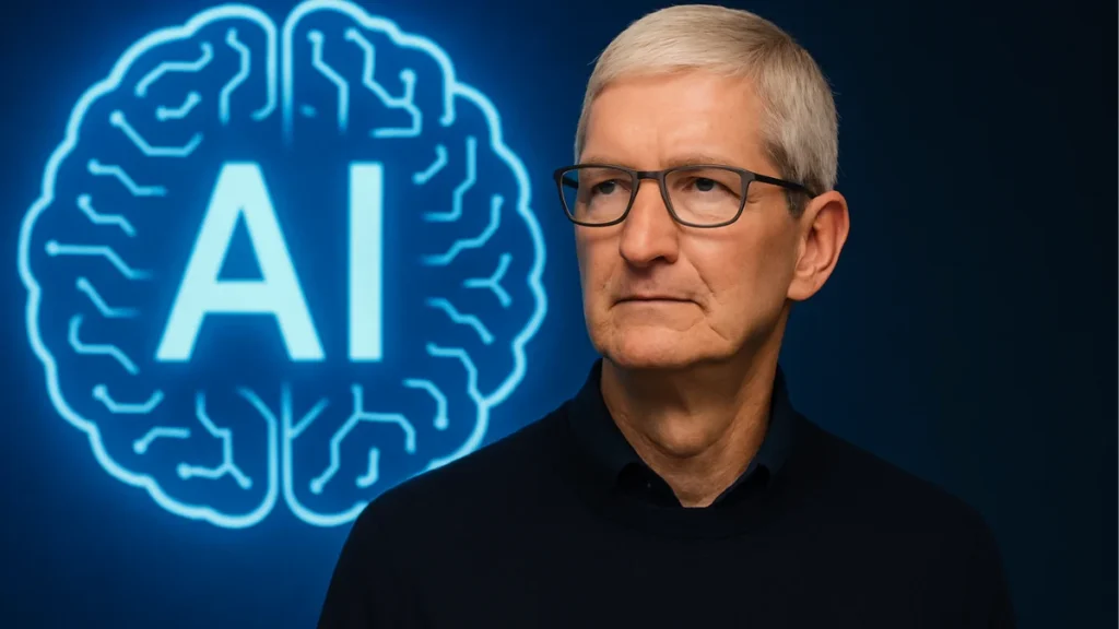 Tim Cook Says Apple Eyes Big AI Acquisitions