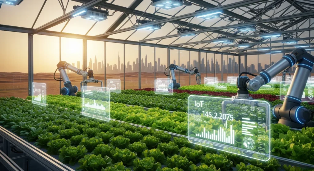 GCC food security drive INNOFarms.AI, Veggitech team up on SmartFarming