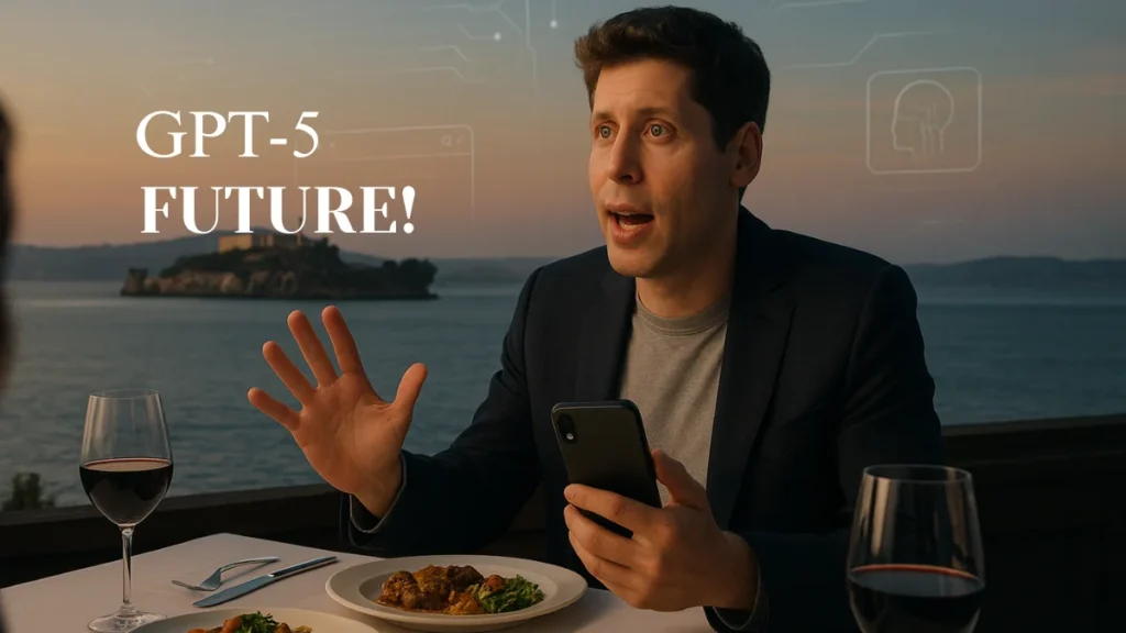 Sam Altman Plots OpenAI’s Future Beyond GPT-5 at Reporter Dinner