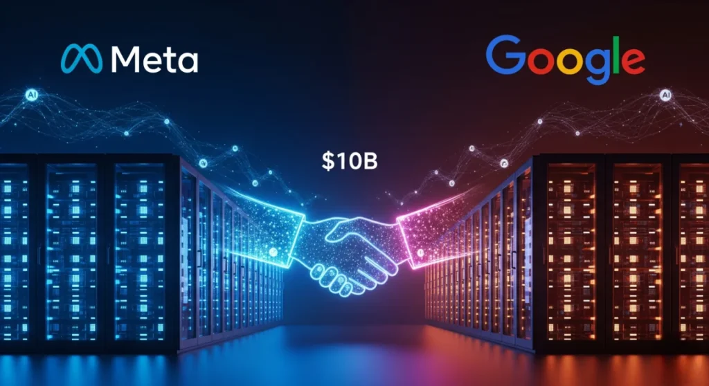Meta and Google Strike Six-Year $10B AI Cloud Deal
