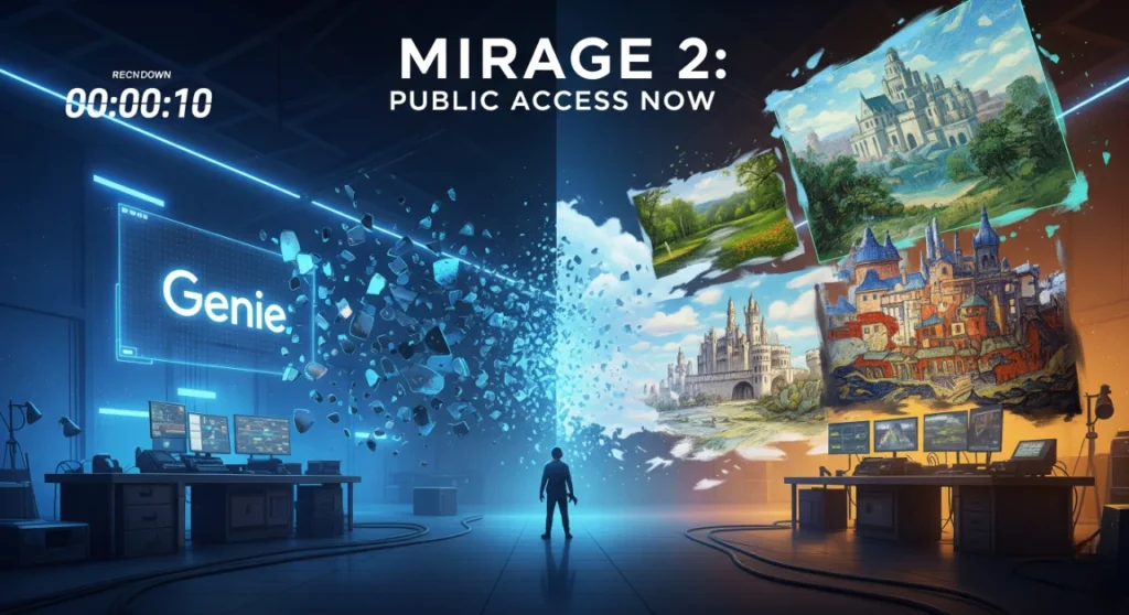 Mirage 2 AI Launches Publicly, Surpassing Google’s Genie in Real Gameplay