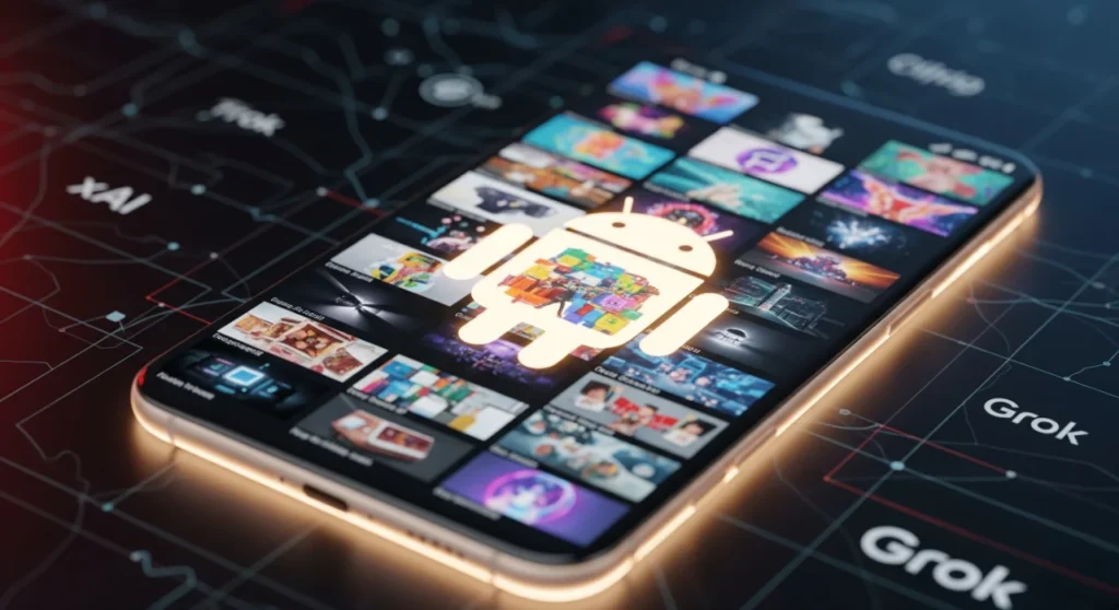 Grok Imagine,AI video,Android,elon musk,xai Grok Imagine,AI video,Android,elon musk,xai