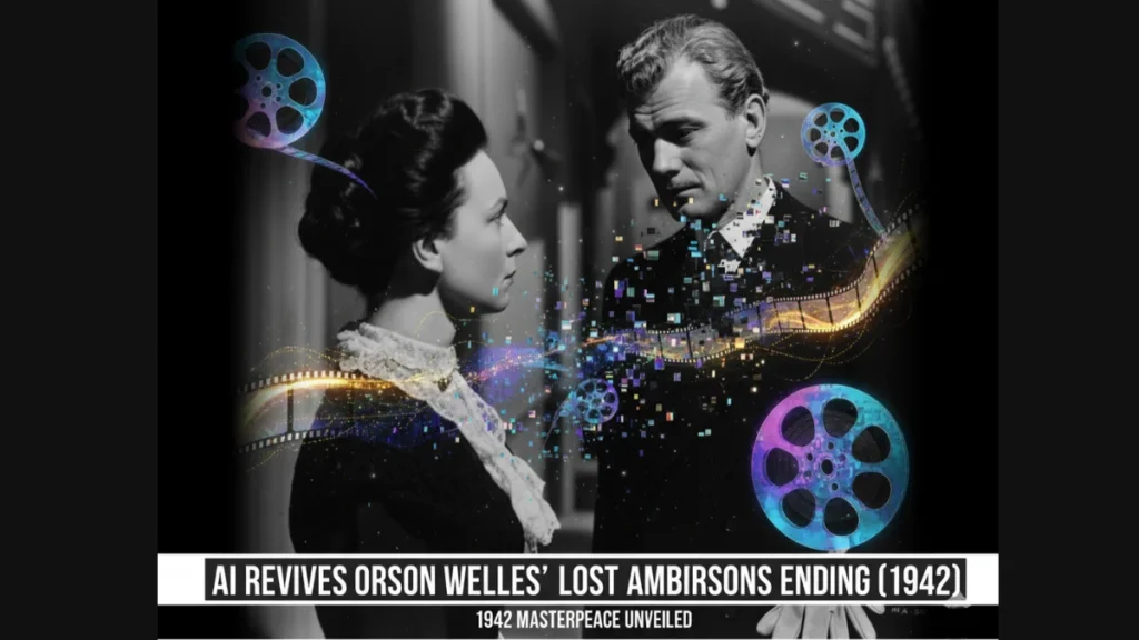 AI Revives Orson Welles’ Lost Ending of The Magnificent Ambersons