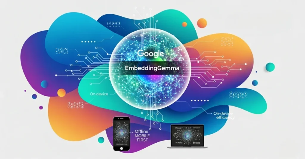 Google launches EmbeddingGemma, best-in-class on-device AI model