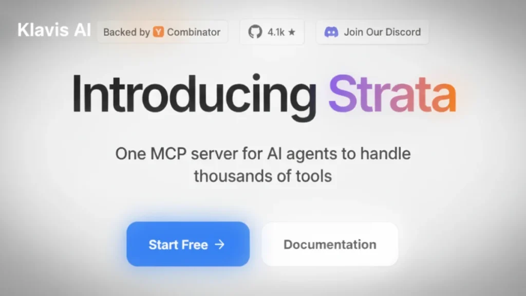 Klavis AI launches Strata MCP server, boosting agent tool use by 13%