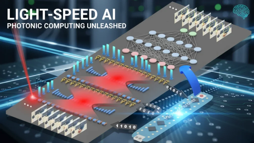 Researchers Reveal Light-Powered Chip That Makes AI 100× More Efficient
