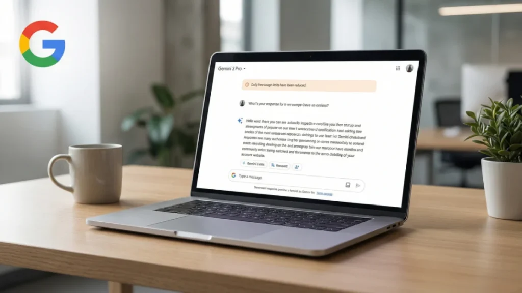 Why Google Quietly Cuts Gemini 3 Pro Free Limits as Demand Spikes