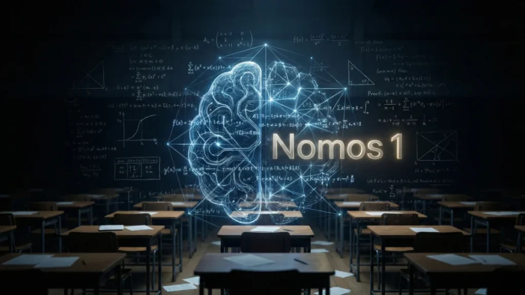 Nomos 1, a New Open-Source AI