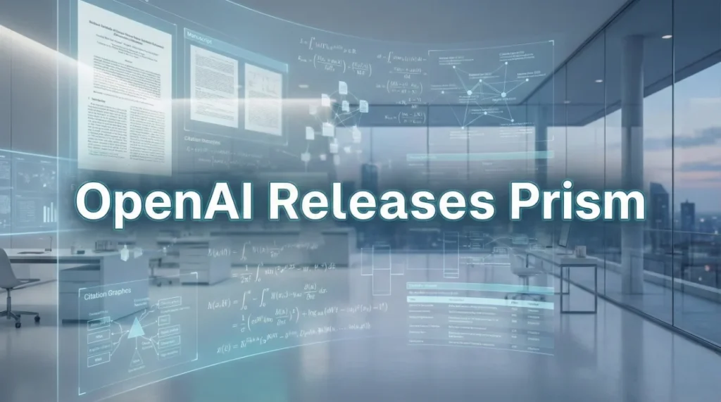 OpenAI Launches Prism, Signaling a Quiet but Profound Shift in How Science Gets Written
