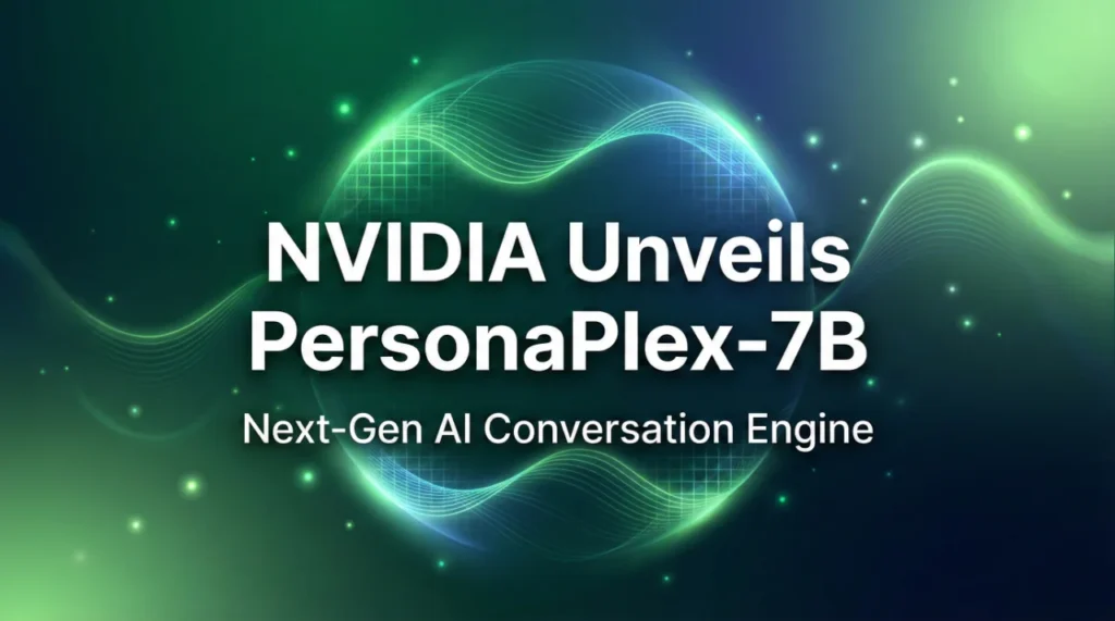 NVIDIA Unveils PersonaPlex-7B, a Voice AI That Doesn’t Wait Its Turn