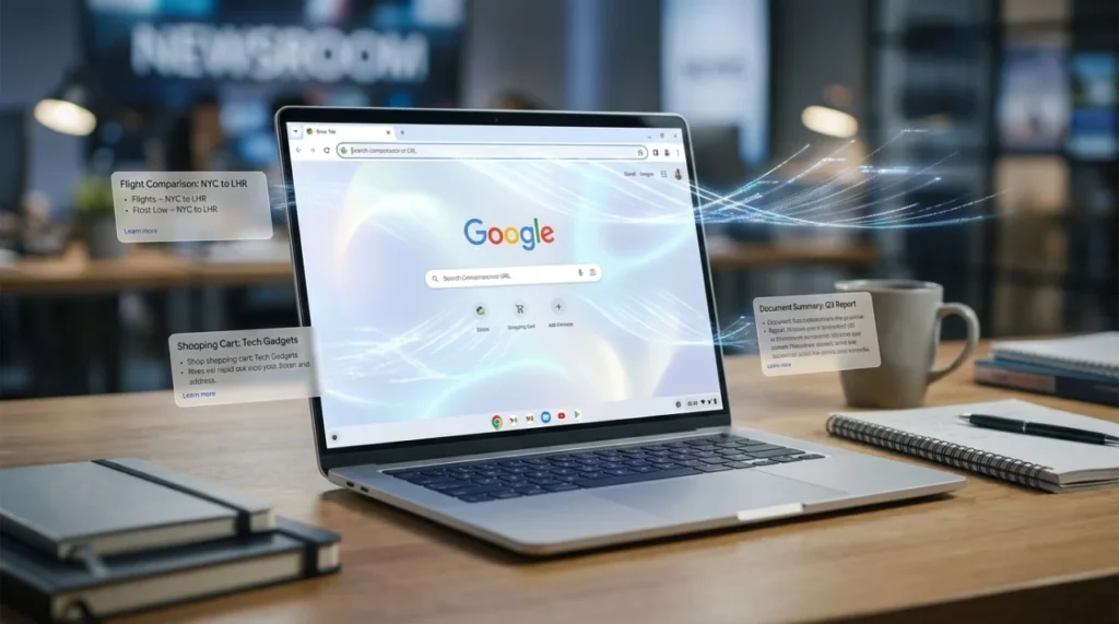 Chrome Moves Beyond Search as Google Adds Gemini AI Automation