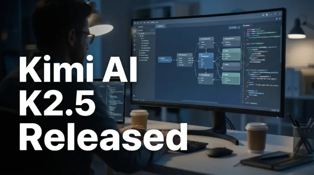 Kimi AI Releases K2.5, Highlighting Aesthetic Coding and Multi-Agent Design