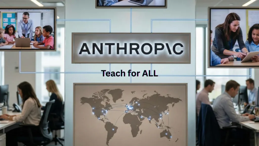 Anthropic Announces Global AI Training Program for Teachers in 63 Countries