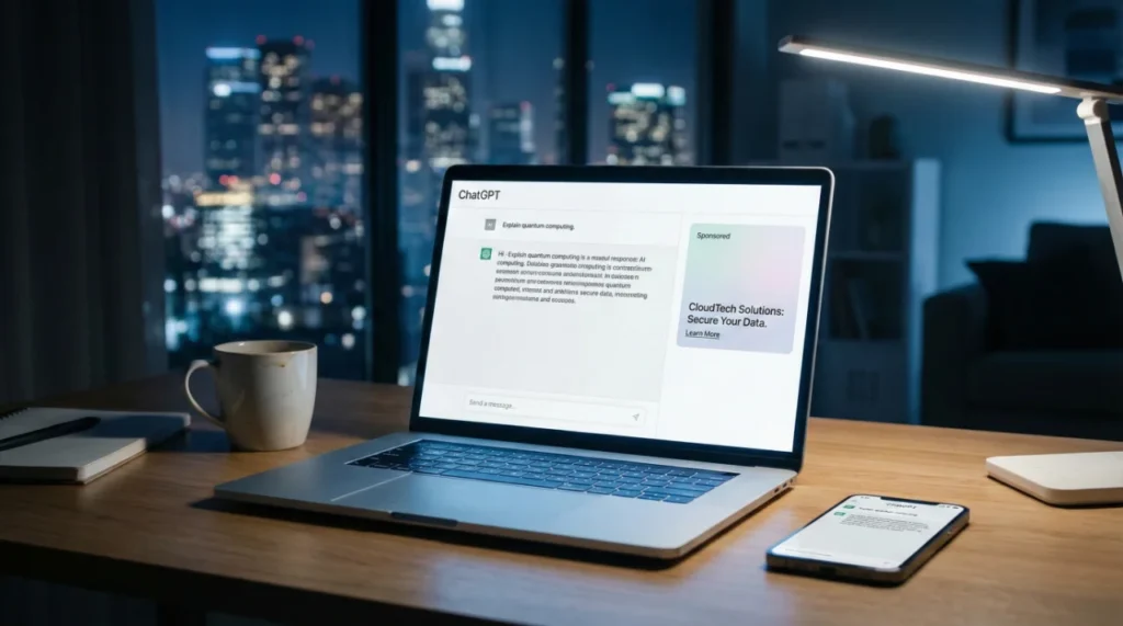 OpenAI starts testing ads in ChatGPT for U.S. free users,