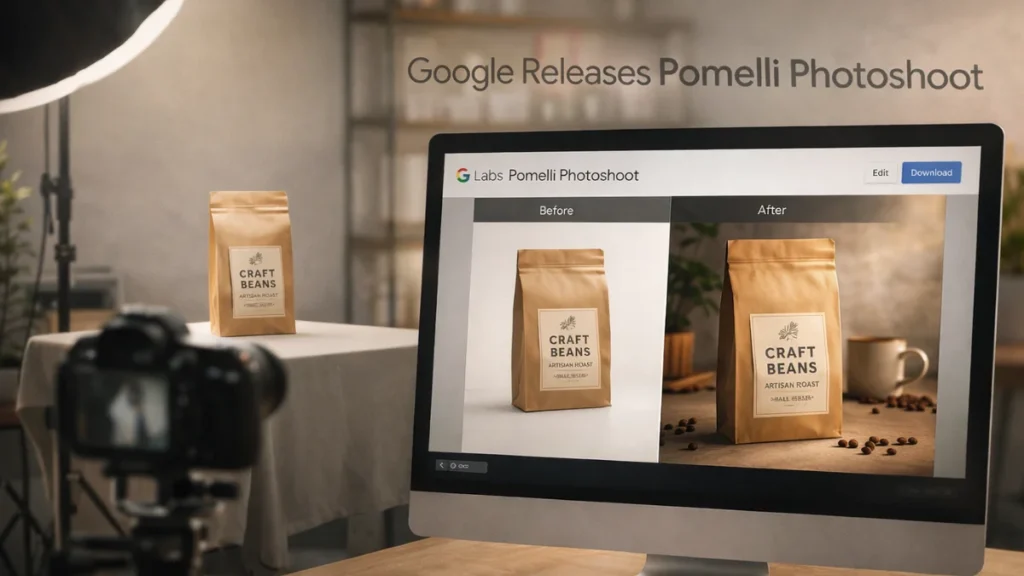 Google Labs Launches Free Pomelli Photoshoot for SMB Product Images