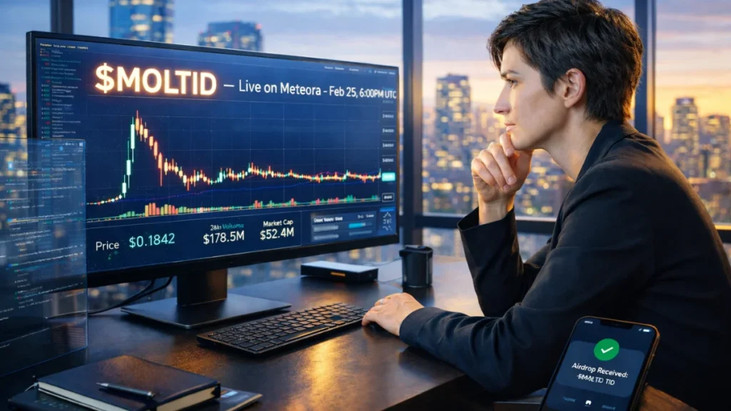 Solrocket Launches $MOLTID Token on Meteora, Positioning It as Infrastructure for the Emerging AI Agent Economy