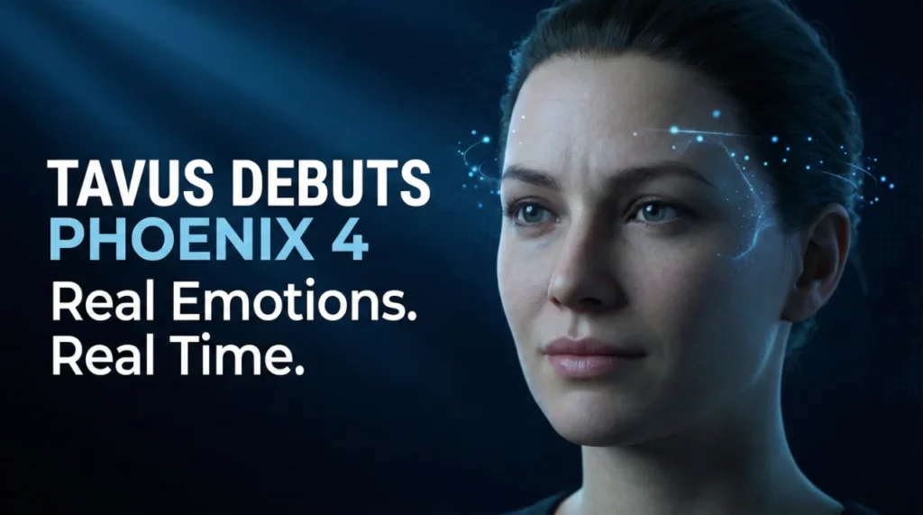 Tavus Debuts Phoenix 4 With Real Time Emotional Avatars