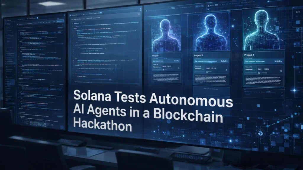 Solana Tests Autonomous AI Agents in a Blockchain Hackathon