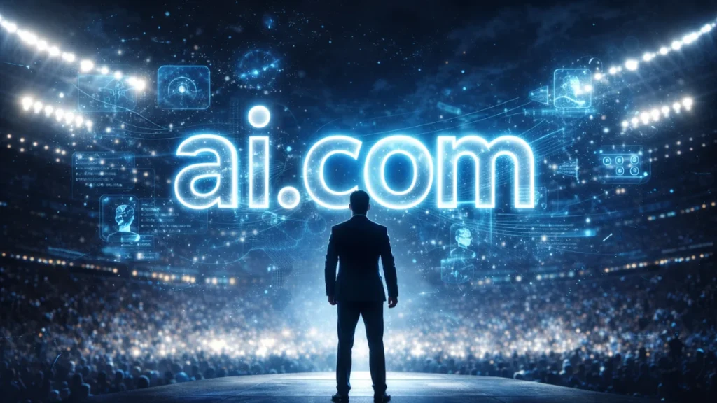 Crypto.com CEO Unveils ai.com After $70 Million Bet on Autonomous AI