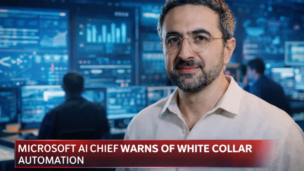 Microsoft AI Chief Mustafa Suleyman Predicts White-Collar Automation in 18 Months
